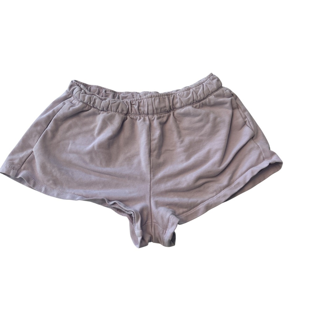 Athleta Girls Shorts Medium 8/10 Lavender Elastic Waist Play Sports Summer